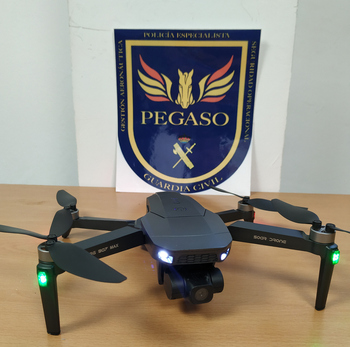 Identifican a una persona por volar de forma irregular un dron