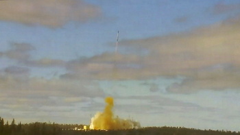 Moscú prueba su misil intercontinental Sarmat