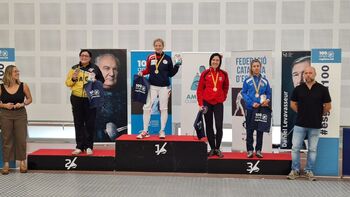 Nuria Tébar fue medalla de bronce en el torneo de Amposta