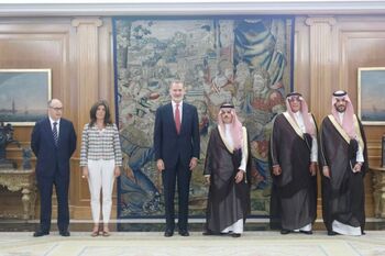 El ministro de Asuntos Exteriores saudí visita España
