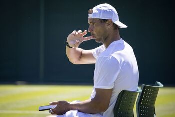 Nadal debutará en Wimbledon con Cerúndolo y Alcaraz con Struff