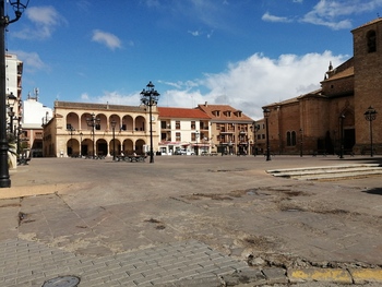 La obra de la plaza vieja de Villarrobledo se retrasa