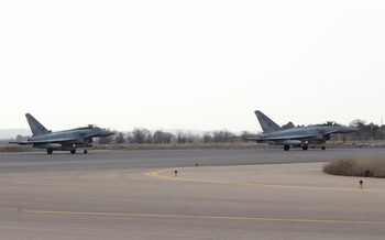 Los Eurofighter del Ala 14 ya se encuentran en Emiratos Árabes