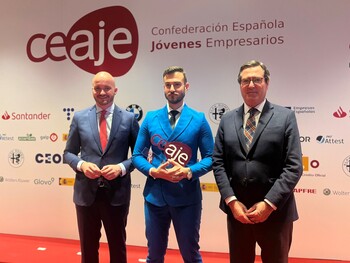 Juan Francisco Sanjosé, premio al Mejor Empresario Joven