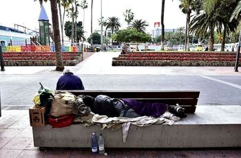 21.000 personas sin hogar se refugian cada día en albergues