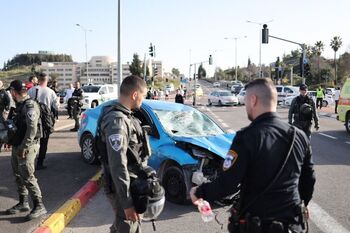 Dos muertos en un atropello múltiple en Jerusalén