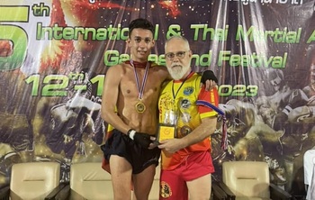 Adrián Jaquero logró el título mundial en Tailandia