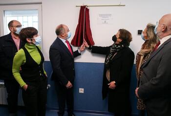 Inauguran la remodelación del centro de salud de Argamasón