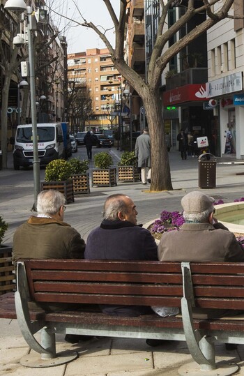 La pensión media en la provincia llega a casi 1.100 euros
