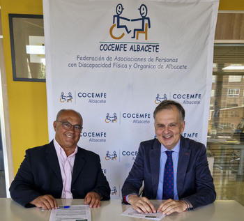 Fundación Globalcaja formaliza otra colaboración con Cocemfe