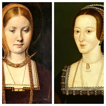 Ana Bolena y Catalina de Aragón se ven las caras