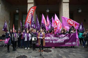 Los sindicatos se concentran en el Día de la Mujer