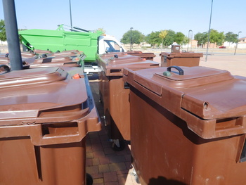 Los contenedores marrones tratan el 47% de residuos orgánicos