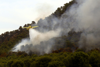 Apagar un incendio forestal cuesta 161.000 euros en Albacete