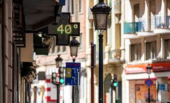 Medio Albacete se 'cuece' a más de 40 grados de temperatura