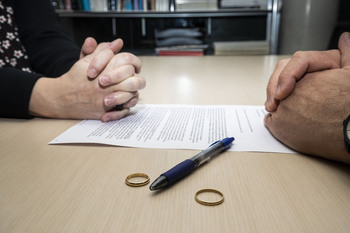 Los divorcios suben casi un 12% en la provincia en tres meses