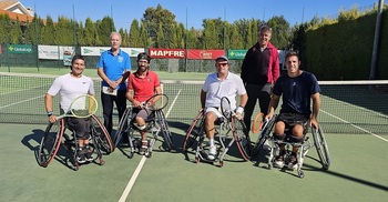El torneo de tenis en silla de ruedas tiene finalistas