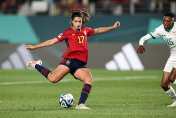 Alba Redondo fue protagonista en la victoria de España