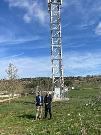 Dos pedanías de Alcaraz estrenan nuevas antenas 4G