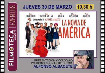 Alfonso Albacete estará en Filmoteca con 'La novia de America'