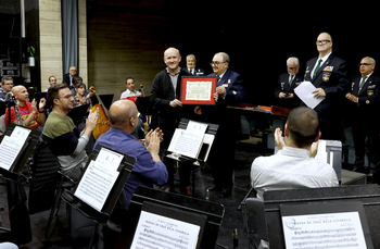 Las Tropas de Socorro reconocen a la Banda Sinfónica Municipal