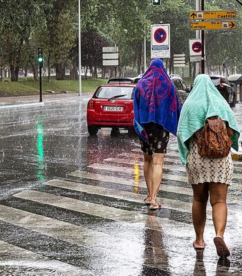 El verano de la capital registró 14 días de lluvia