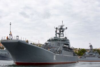 Londres confirma la destrucción del buque ruso atacado en Crimea