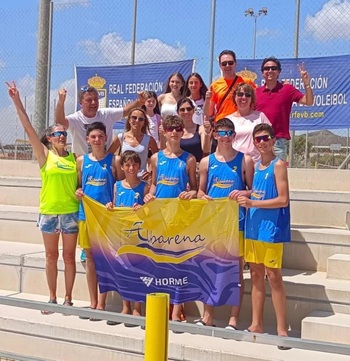 El Albarena fue quinto en el Nacional infantil de voley playa
