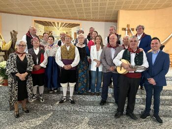 La Casa de Aragón celebra su misa baturra por San Jorge
