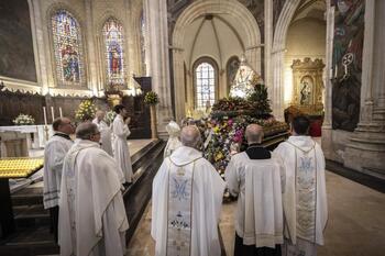 La Catedral acogió la misa en honor a la Virgen de Los Llanos