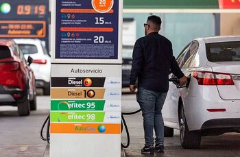 Las ventas de carburantes caen de nuevo en el primer trimestre