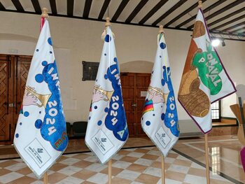 Los banderines están listos para el Carnaval de Villarrobledo