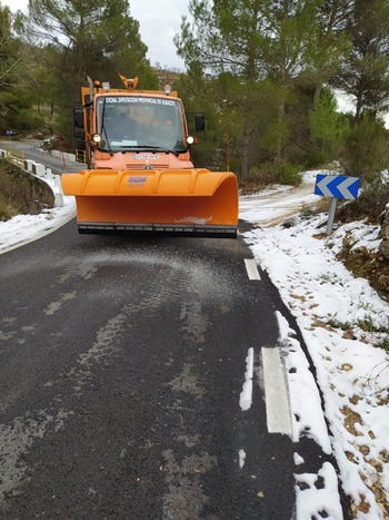 La Diputación se prepara para la primera gran nevada de 2024