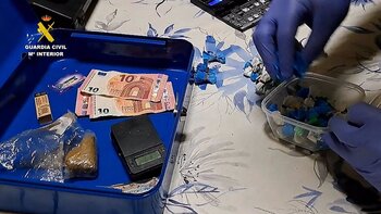 Desarticulan un punto de venta de droga en Casas Ibáñez
